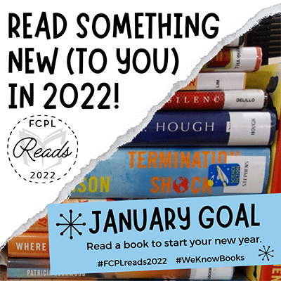 Read something new to you in January 2022 banner