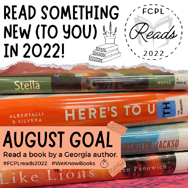 Read something new to you in August 2022 banner