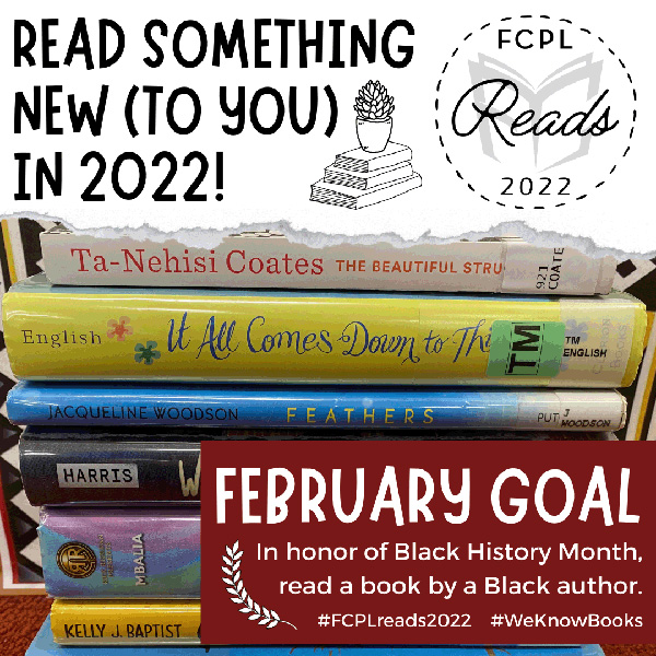 Read something new to you in February 2022 banner