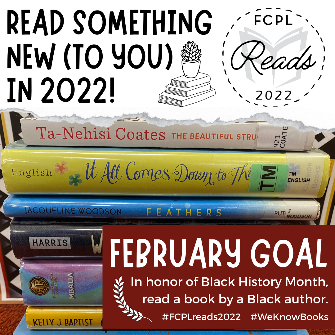 Read something new to you in February 2022 banner