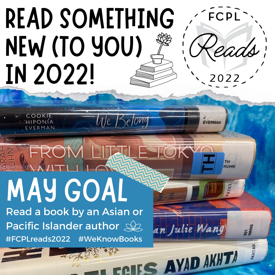 Read something new to you in May 2022 banner