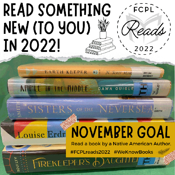 Read something new to you in November 2022 banner