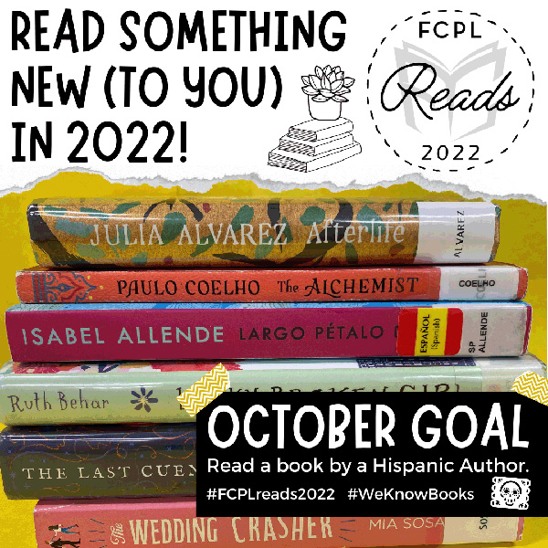 Read something new to you in October 2022 banner